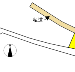 小郡市干潟　売地　44坪 画像3