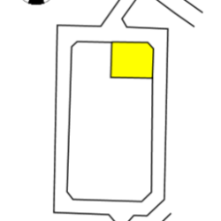 久留米市藤山町　売地　47坪 画像3