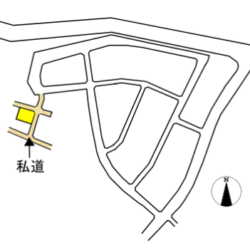 福岡市博多区月隈一丁目　売地　75坪 画像3