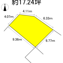 宗像市池田 売地 17坪