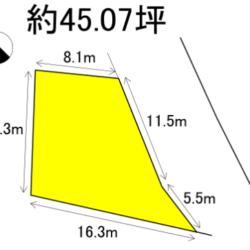 福岡市西区今宿上ノ原　売地　45坪 画像1