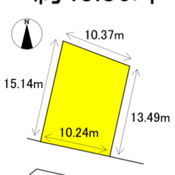 福津市上西郷　売地　43坪 画像1
