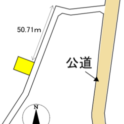 那珂川市下梶原二丁目　売地　50坪 画像3