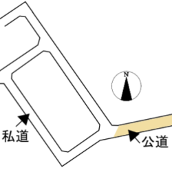 宗像市多禮　売地　約40坪 画像3