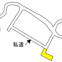 福津市八並　売地　46坪 画像3