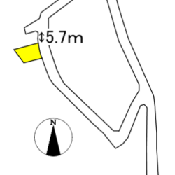 朝倉市堤　売地　29坪 画像3