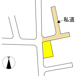 筑紫野市大字永岡　売地　50坪 画像3