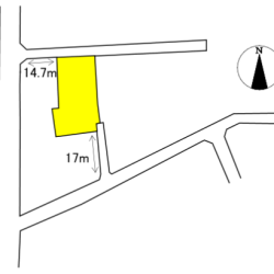 鳥栖市立石町　売地　125坪 画像3