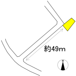 古賀市新原　売地　26坪 画像3
