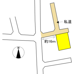 筑紫野市大字永岡　売地　67坪 画像3