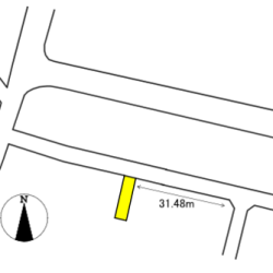 福岡市博多区月隈三丁目　売地　16坪 画像3