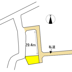 鳥栖市幡崎町　売地　42坪 画像3