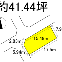 鳥栖市原古賀町　売地　41坪 画像1