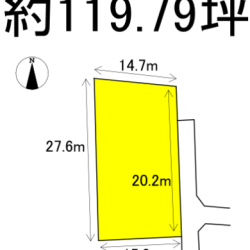 鳥栖市立石町　売地　119坪 画像1