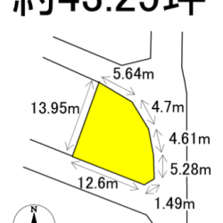 小郡市小郡 売地 43坪 画像1 小郡市小郡 売地 43坪 画像1