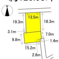 鳥栖市立石町　売地　125坪 画像1