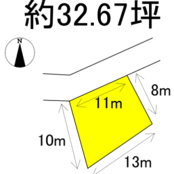 糸島市有田　売地　32坪 画像1
