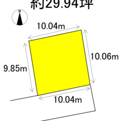 宗像市江口　売地　29坪 画像1